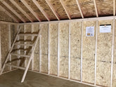 10X16 Free Range Coop Located in La Crosse Wisconsin